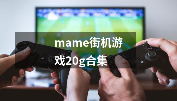 mame街机游戏20g合集-第1张-游戏资讯-神采网