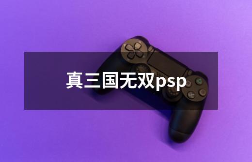 真三国无双psp-第1张-游戏资讯-神采网